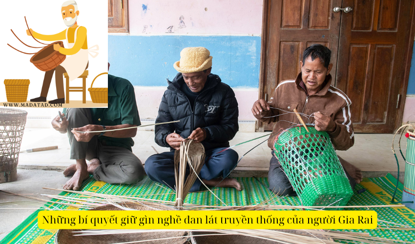 Secrets to preserving the traditional weaving craft of the Gia Rai people